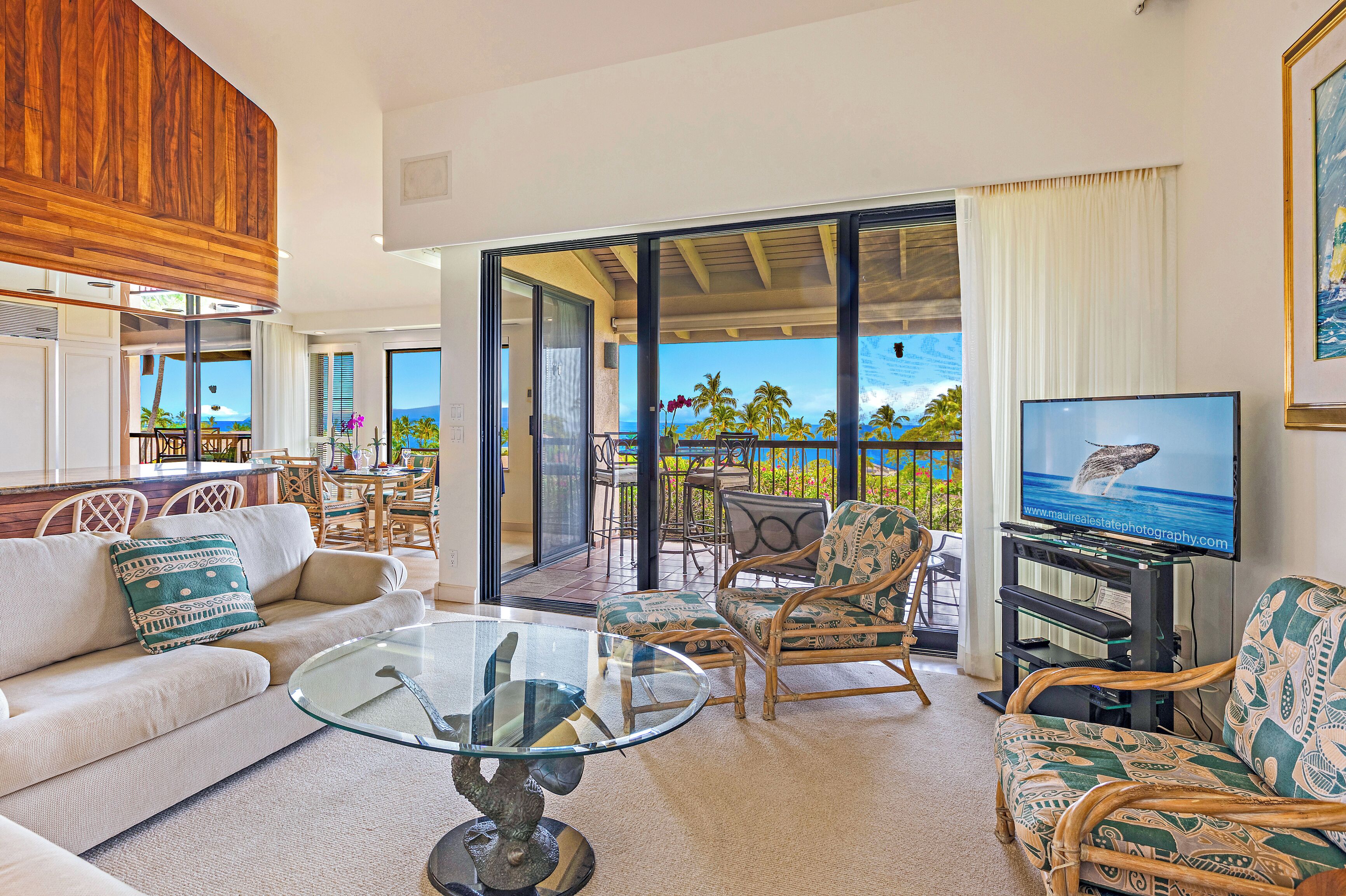 TV, DVD player, video library