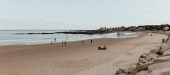 Clásica hermosa casa de playa de Maine con espectaculares vistas al mar 