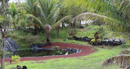 TROPICAL LIVING-WALK TO BEACH-DECK IN TREETOP-OPEN VERANDA- EXOTIC LOCATION