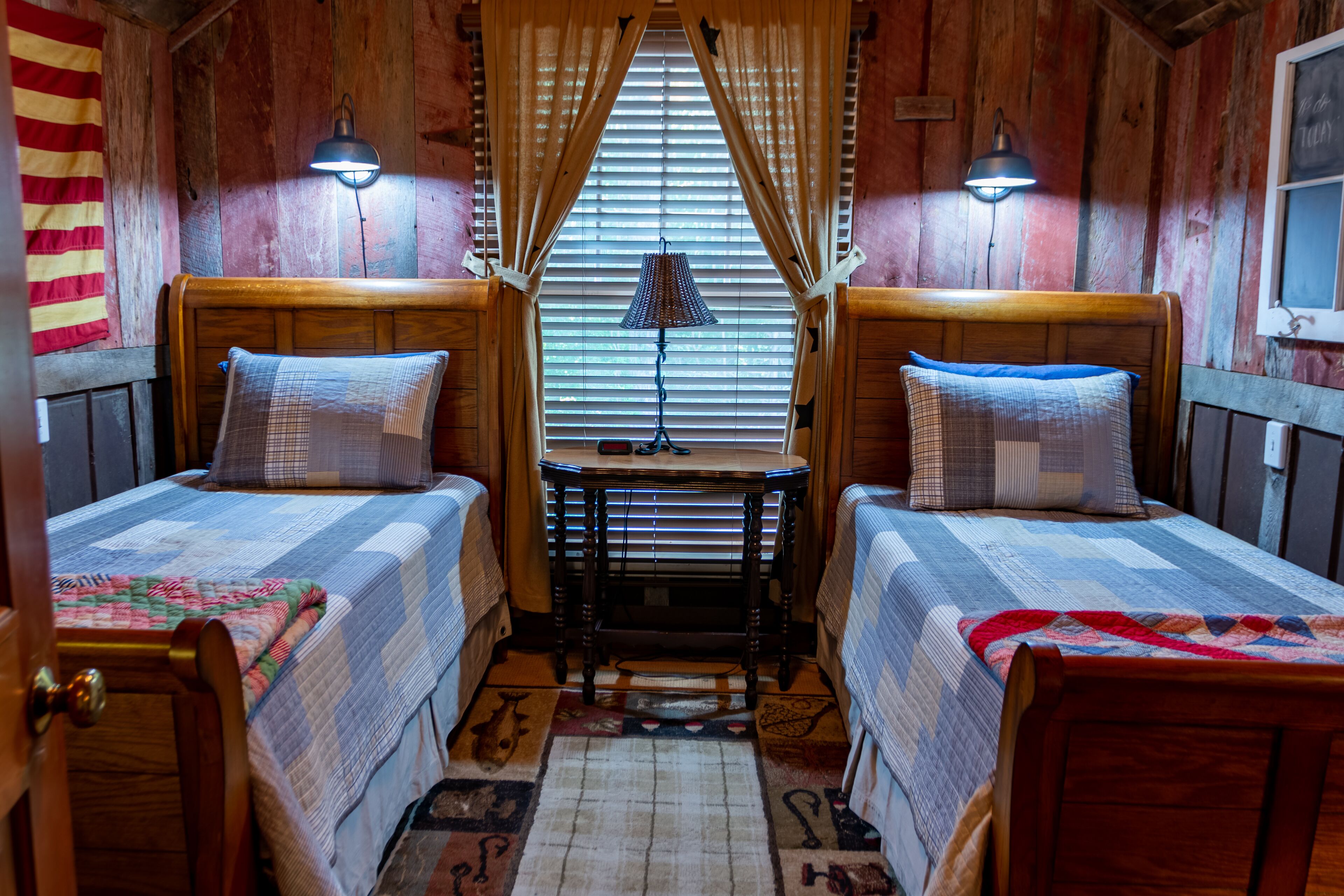 Vintage 1850's log house for rent with 163 acres  ,on a Creek ,  2miles trails .