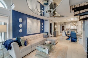 Smart TV, video games, DVD player, books