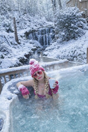 Baignoire à remous extérieure