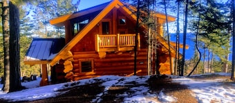 Tettegouche Cedar Log Cabin amazing Lake Superior views near 4 state parks, SHT