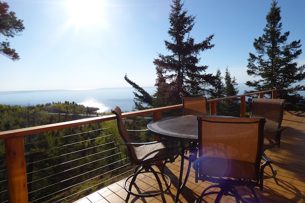 Sunrise from the deck