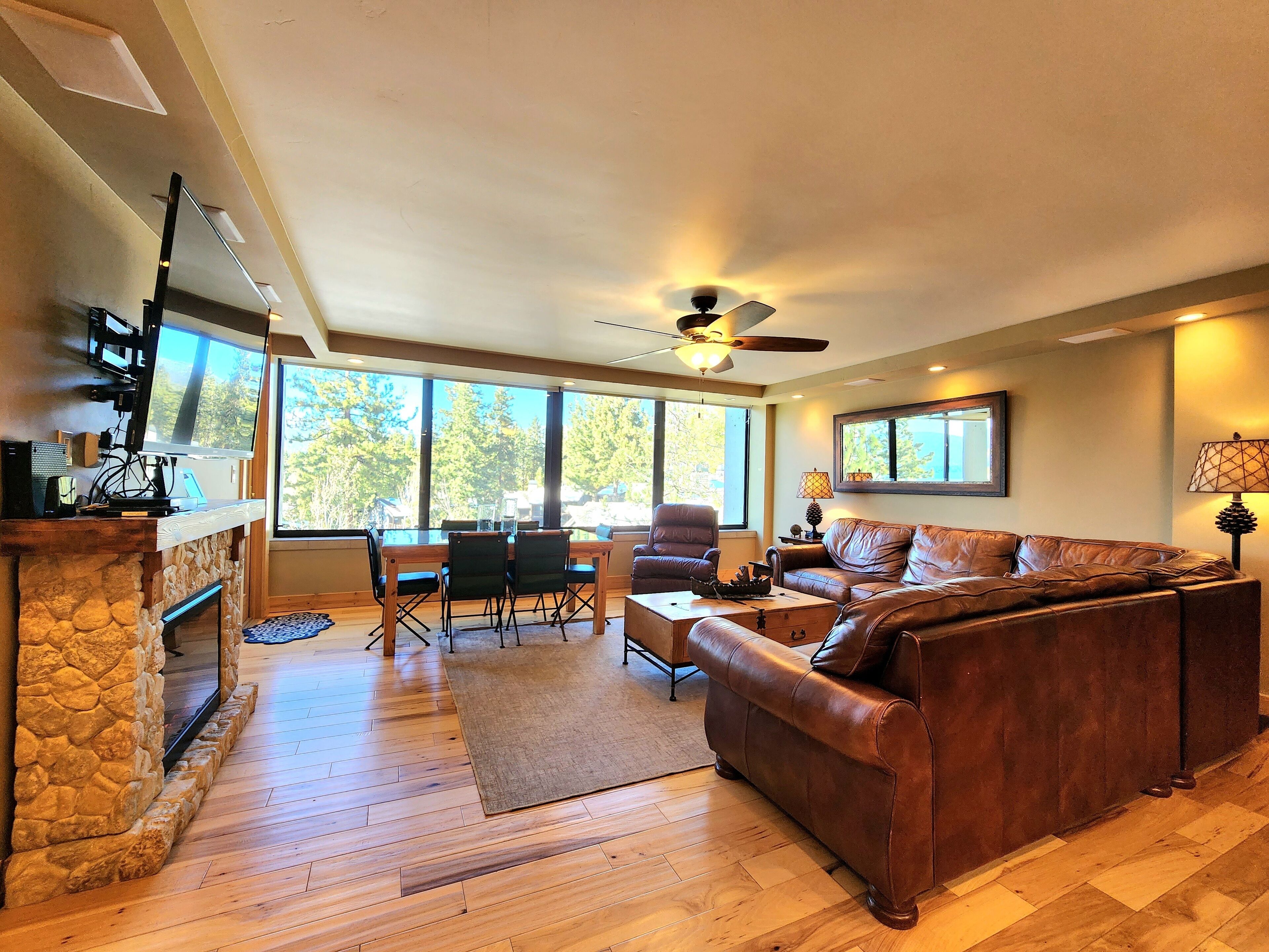 UPDATED BROCKWAY SPRINGS 3 BEDROOM, 2 BATH CONDO ON THE LAKE WITH VIEWS 