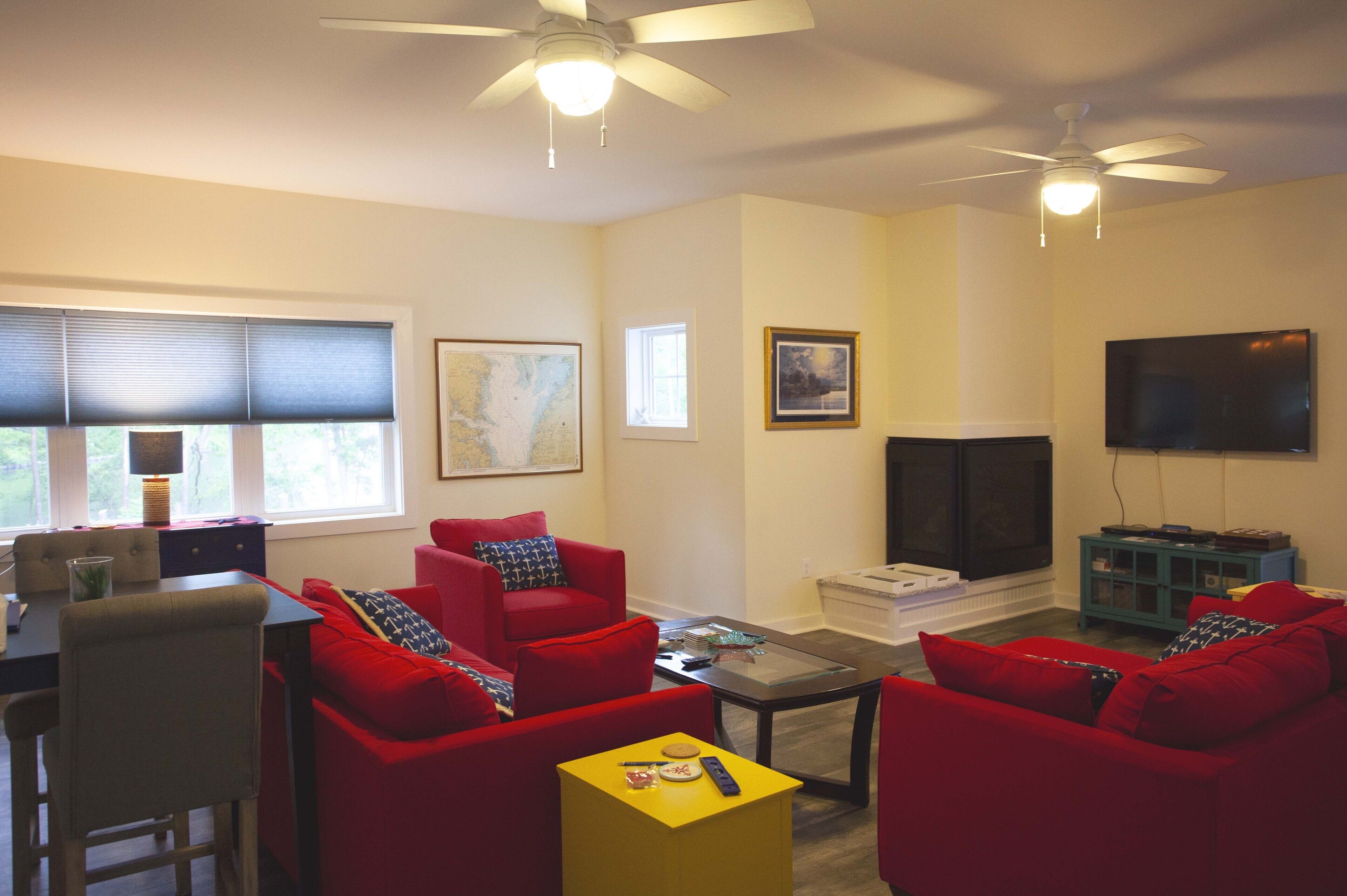 Waterfront Home with EV Charger, Private Dock, Kayaking and Gourmet Kitchen