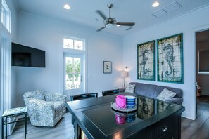 Interior - Your personal complimentary beach loungers on an uncrowded beach are ready! (Panama City Beach)