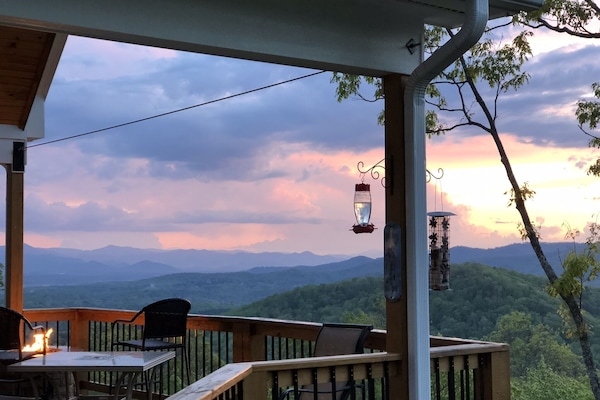 View from deck