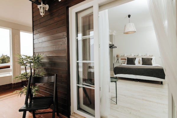 Deluxe Double or Twin Room, Non Smoking, Partial Sea View | Balcony