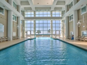 Indoor pool, a heated pool