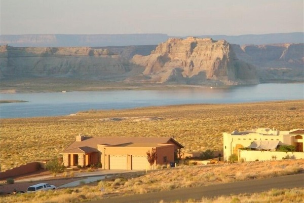 View of Lake Powell from main deck