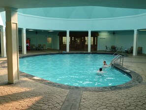 Indoor pool, outdoor pool