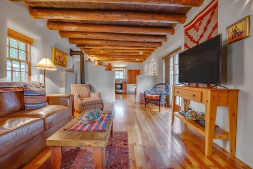 La Posada de Taos, abgelegener Lehmziegel im historischen Viertel, 2 Häuserblocks von der Plaza entfernt