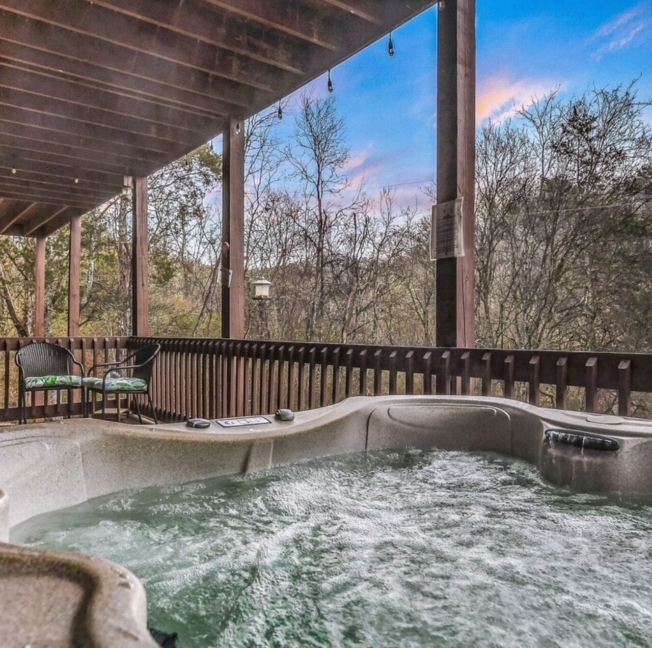 Bain à remous extérieur