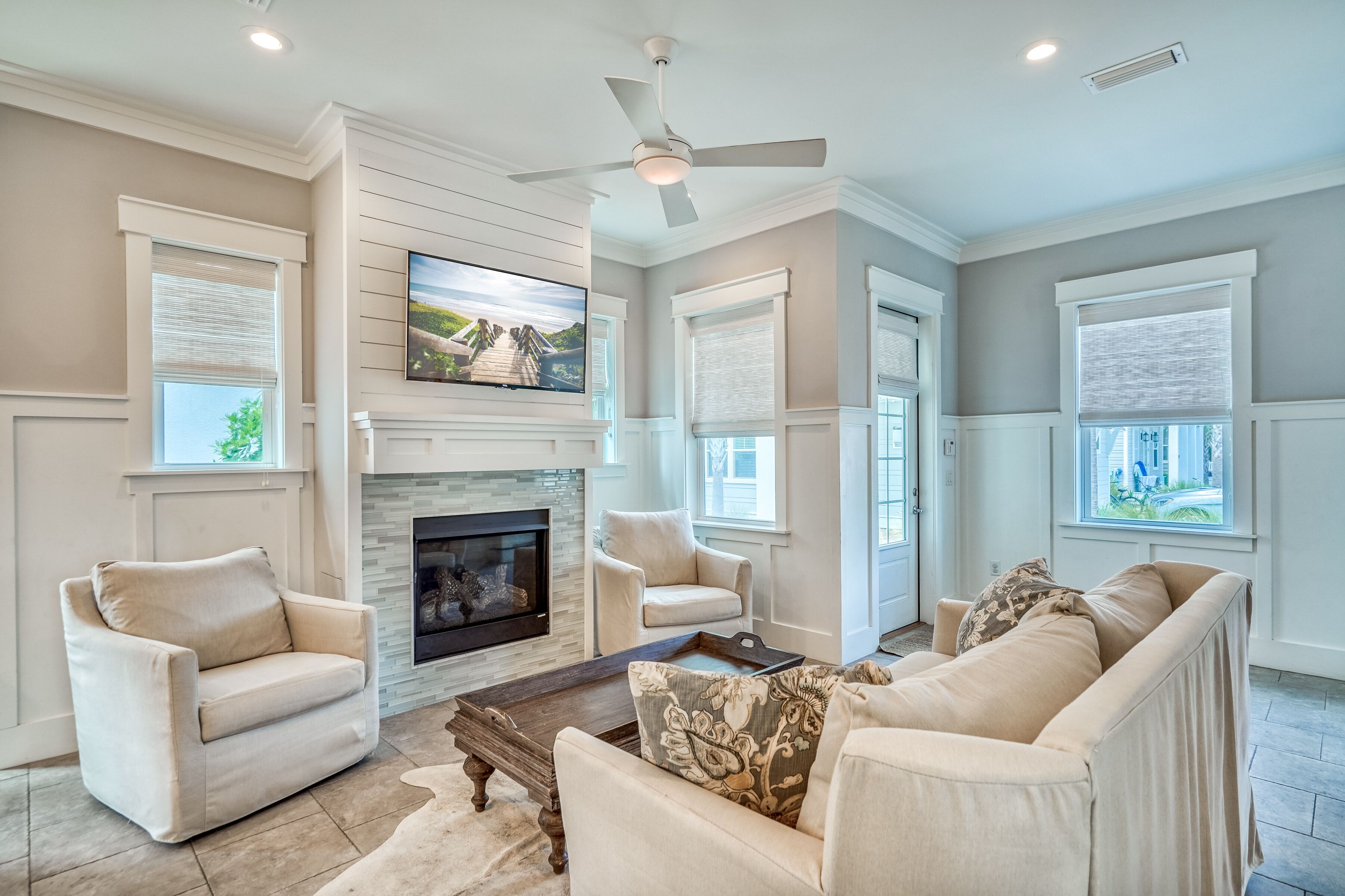 Inlet Beach Rental - Steps from Beach and Pool + Beach Chair Service + Bikes!