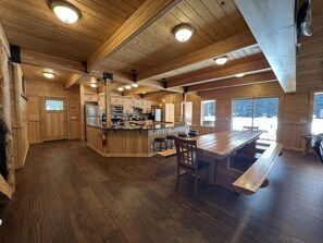 Dining - Home Theater, Hot tub & Huge Covered Patio! Stunning Home 2 Miles from Town! (Leavenworth)
