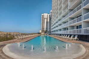 Indoor pool, outdoor pool