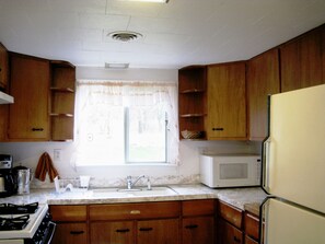 Fridge, microwave, oven, stovetop - Private and Comfortable 3 Bedroom House (Trumansburg)