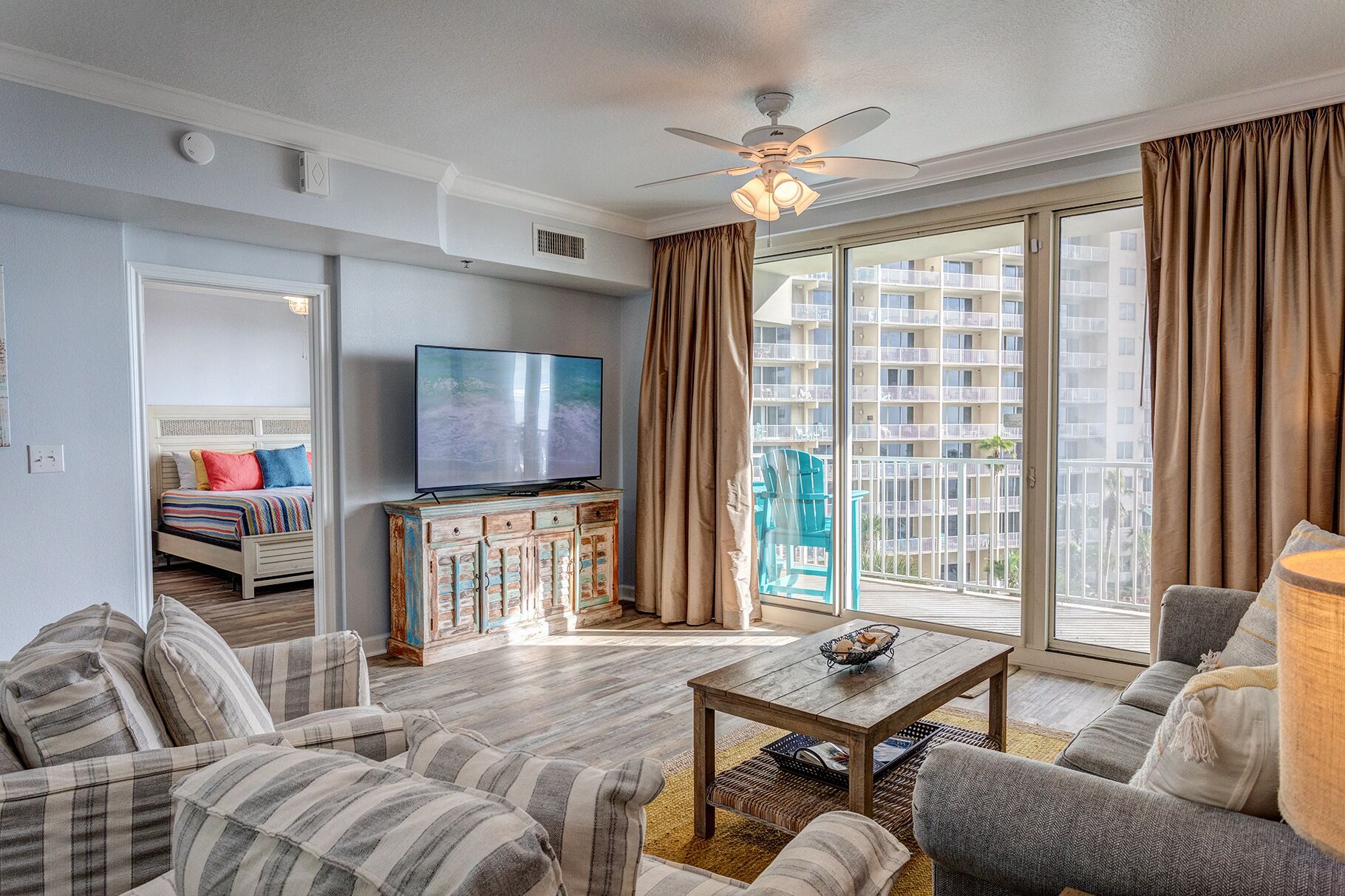 Shores of Panama Unit 515 - Lower level unit at Shores of Panama with Same Floor covered Parking