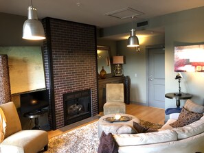 TV, fireplace, Netflix, streaming services