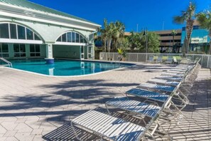 Indoor pool, a heated pool - Celadon 15th private parking + Beach Chair Service! (Panama City Beach)