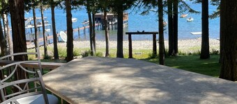 Cozy Private Lakefront Cottage Surrounded By Lush Trees