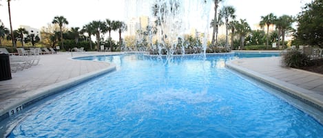 Una piscina climatizada