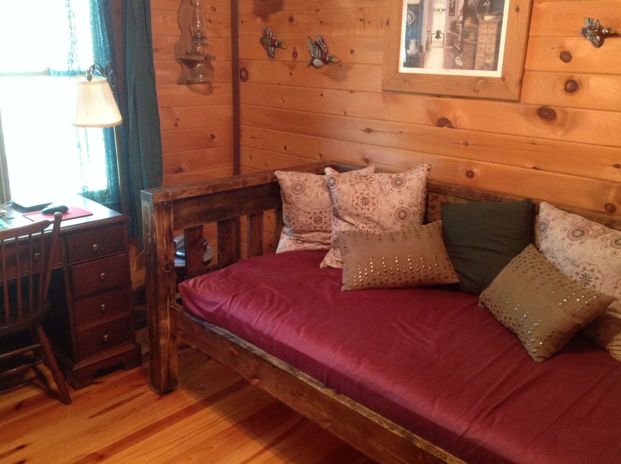 Log Cabin on the Toccoa River Northeast Georgia Mountains