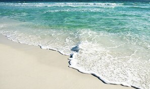 On the beach