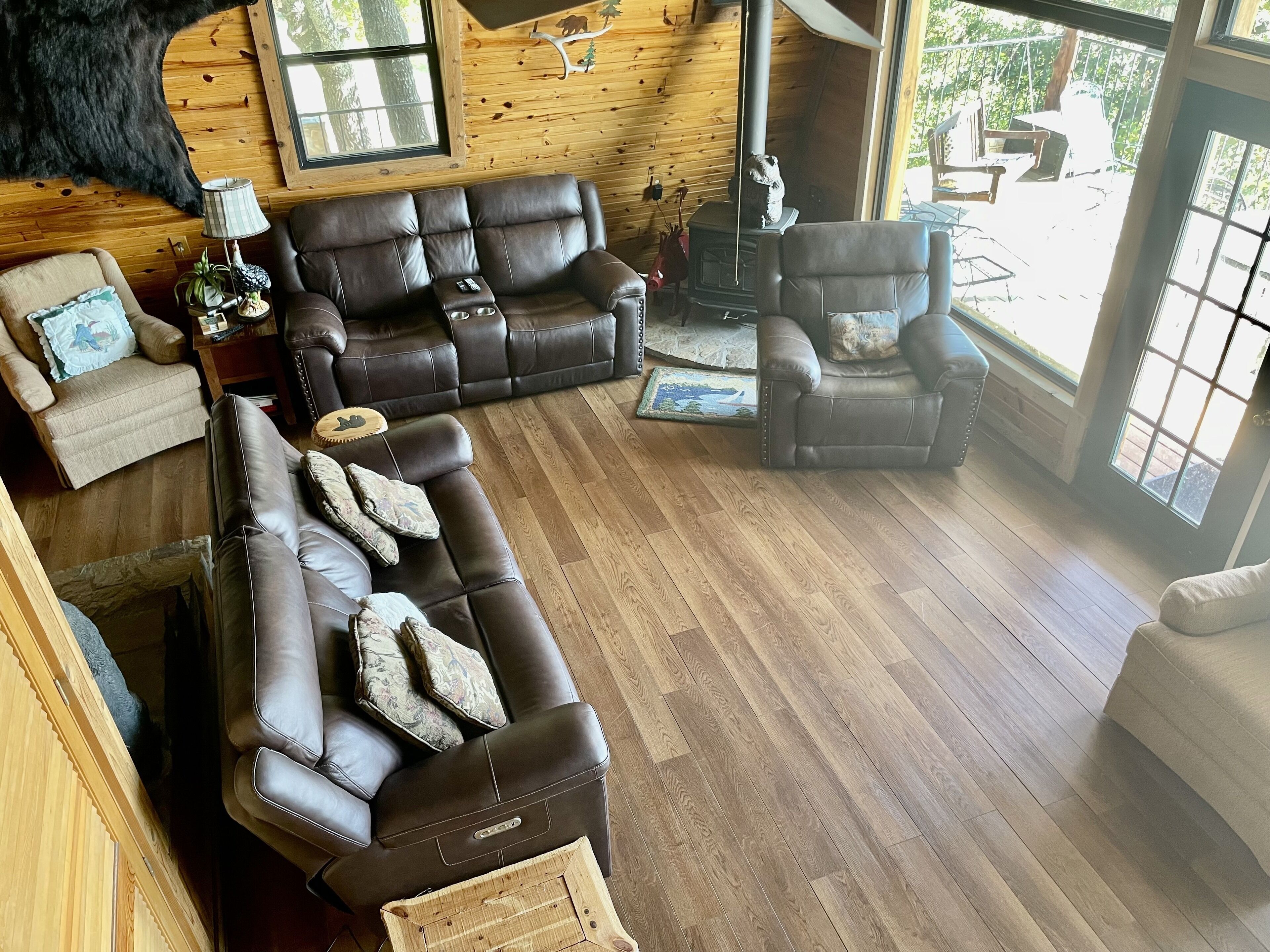 Lakefront! -True Lakefront Cabin with the best view on the lake. 