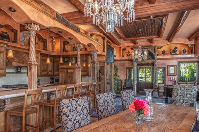 Spectacular Home Hacienda Aguajito, Gated 23 Acre Estate in Carmel, CA