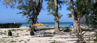 Tropical Beachside Apartment - Sunny Patio - 75 Steps to Beach - Bamboo Apts. #3