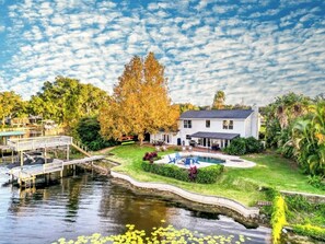 Exterior - Lakefront Pool Home w/ Game Room, Epic View, Kayaking (Tampa)