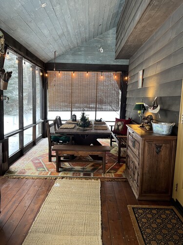 The Healing Wood Sanctuary at Indian Carry ~Upper Saranac Lake