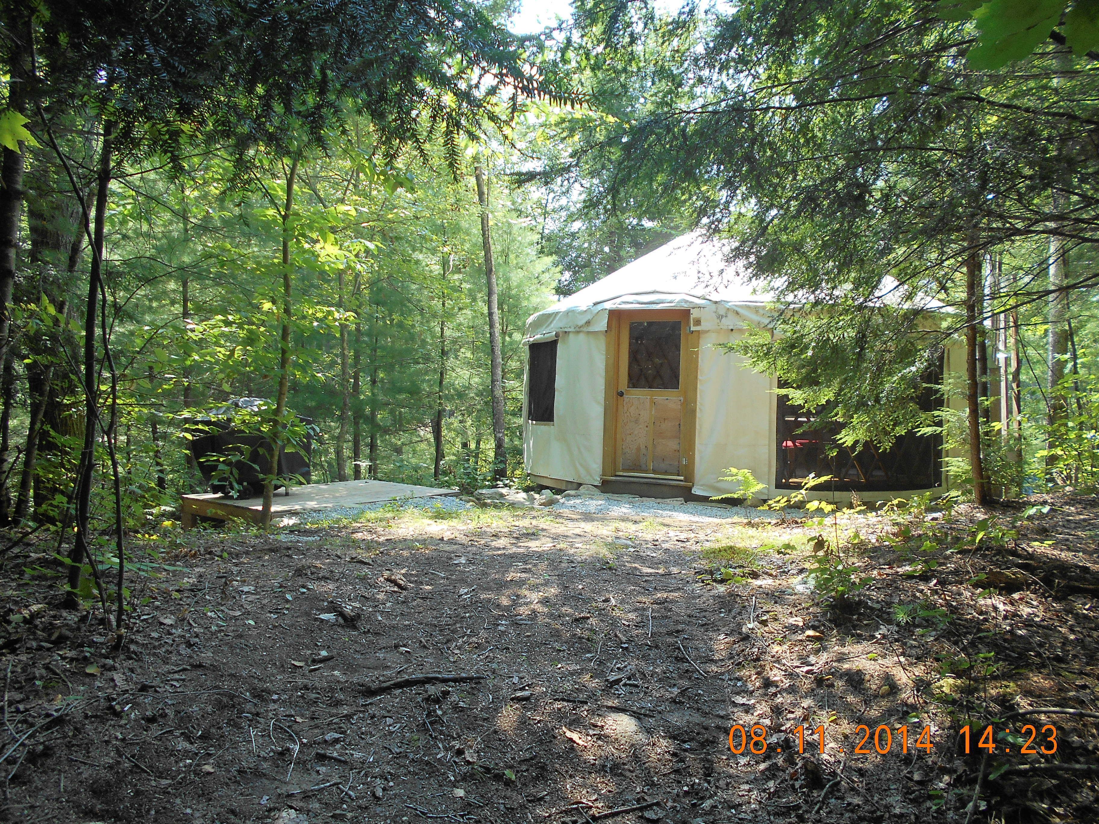 LAKES REGION YURTS!! The BEST private yurt in the Lakes Region.  Book now☺️