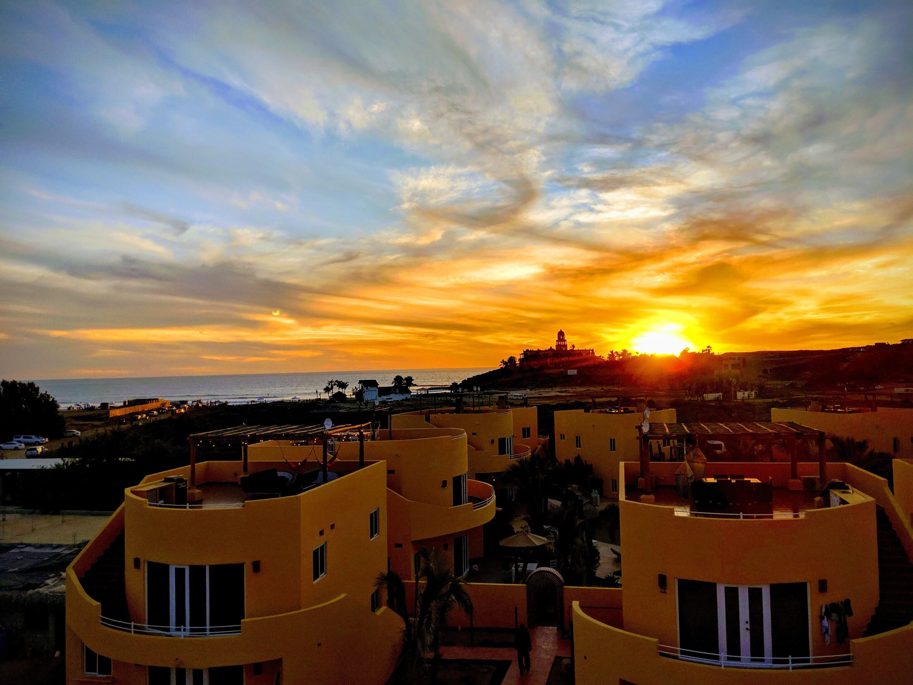 Penthouse views of the Pacific or sunrise views to the east - from our deck
