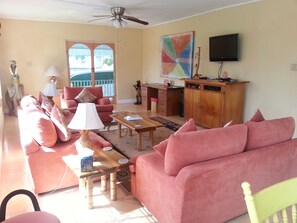Smart TV, ping pong, books - Free Airport pick-up. private villa with amazing ocean veiw, pool, and maid. (Montego Bay)