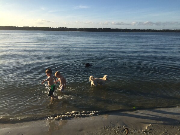 Sulla spiaggia