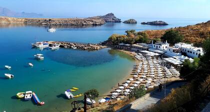 Beautiful Villa with Stunning Unlimited Sea Views, close to Lindos