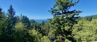  Mukautettu mökki metsässä