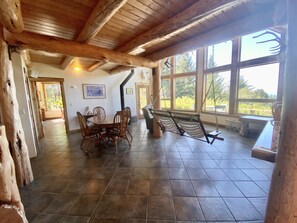 Interior - Stunning Custom Cabin in the woods; Mountain and Ocean Views! (Brookings)