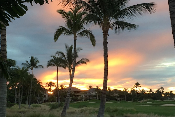 Sunset in December from our lanai