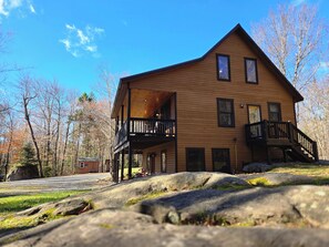 Exterior - Rock Haven at North Street, Wooded Cabin Retreat in Old Forge, NY  (Old Forge)
