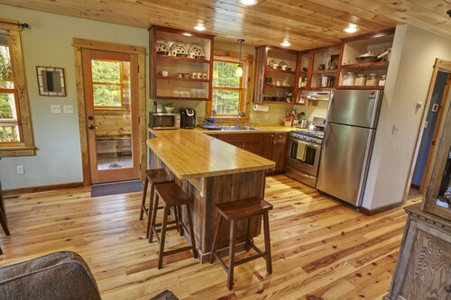 Rock Haven at North Street, Wooded Cabin Retreat in Old Forge, NY 