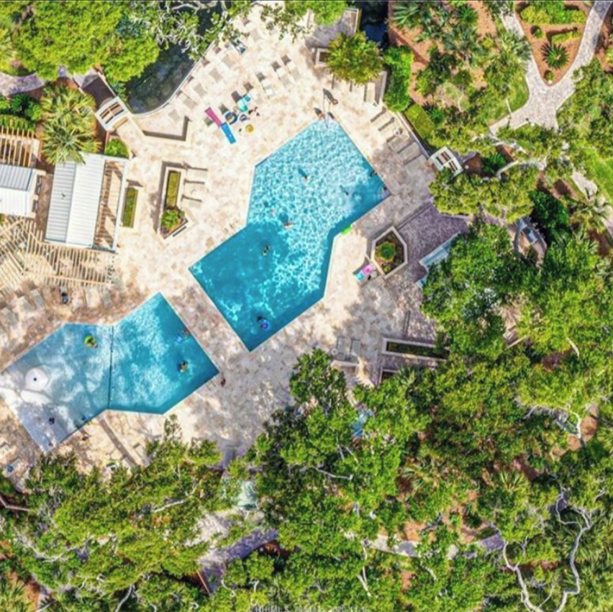 室外泳池、暖水池