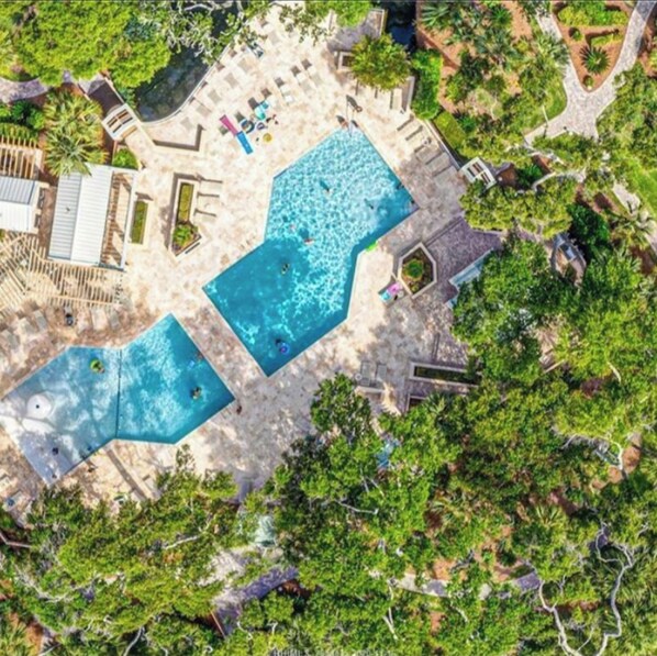 Außenpool, beheizter Pool