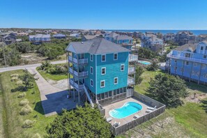 Exterior - Oceanview Dog Friendly w/ Private Pool, Hot Tub, Wet Bar. Shore Beats Workin' (Frisco)