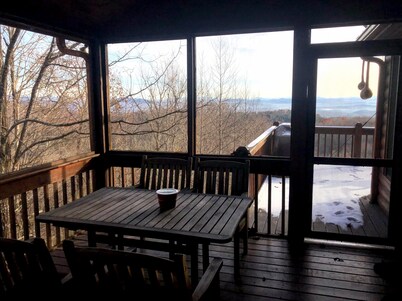 'Vista infinita' desde la cima de la montaña Sunrock