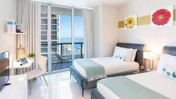 2 chambres, fer et planche Ă repasser, lit parapluie, Wi-Fi