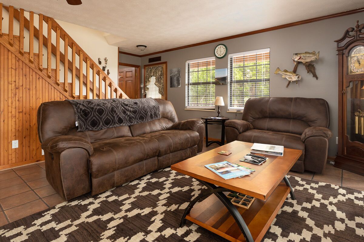 Lake House with Mountain Views